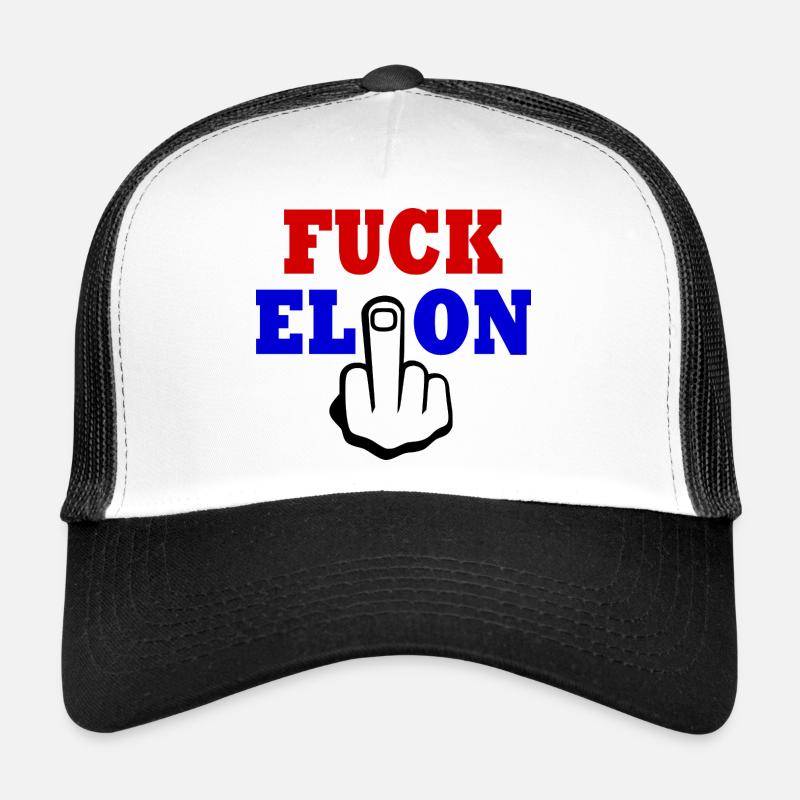Fuck elon Trucker Cap