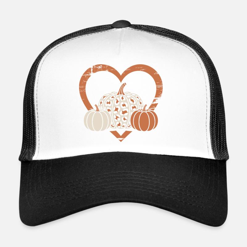 Citrouille à imprimé léopard Casquette trucker 