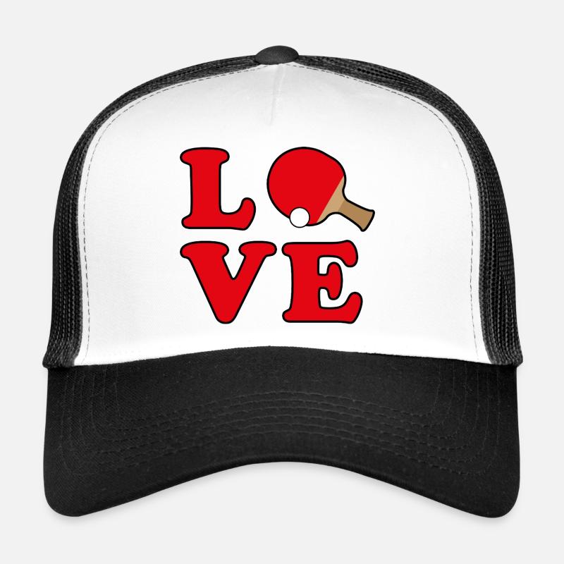 Tischtennis Liebe Trucker Cap