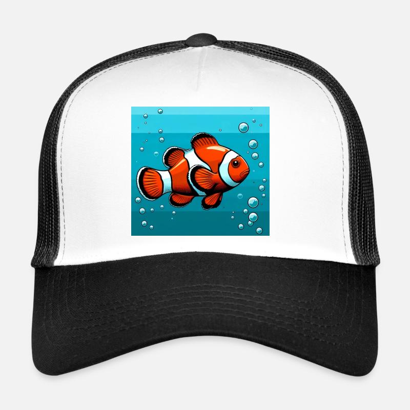 Clownfish - Trucker Cap - white/black