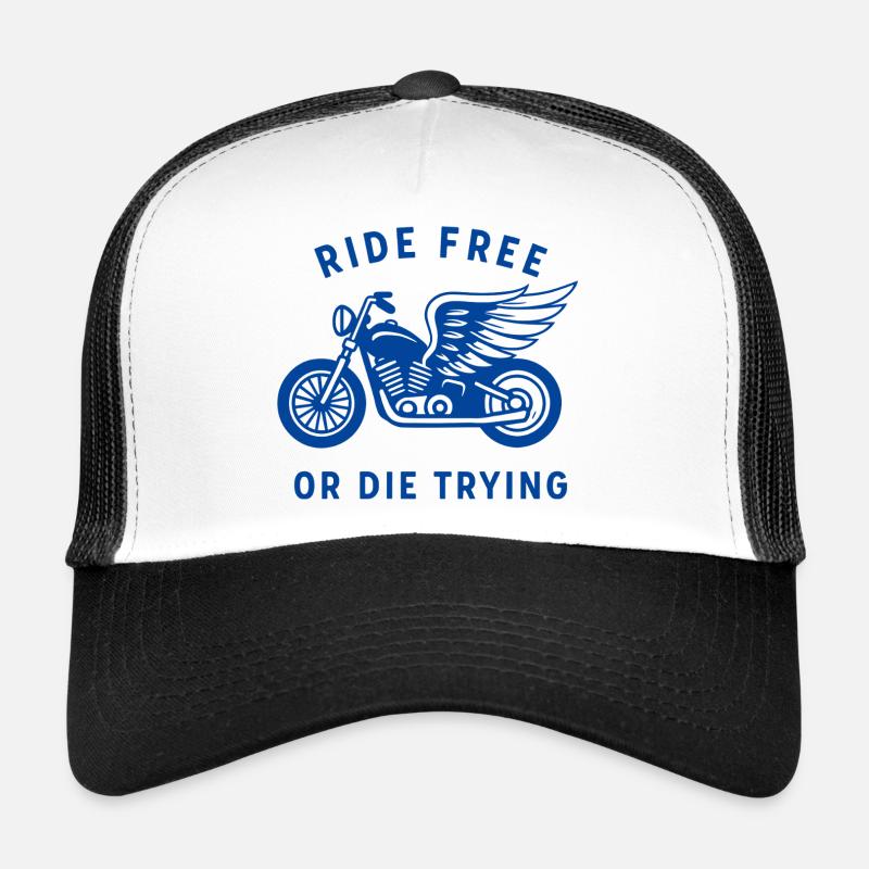Winged Bicycle Ride Free Design Trucker Cap