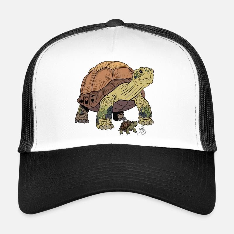 Detailed turtle with cub Trucker Cap