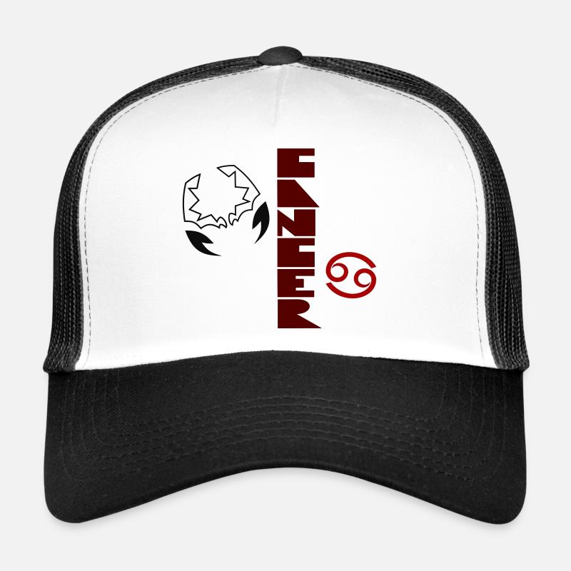 Krebs-Design von Cean Trucker Cap