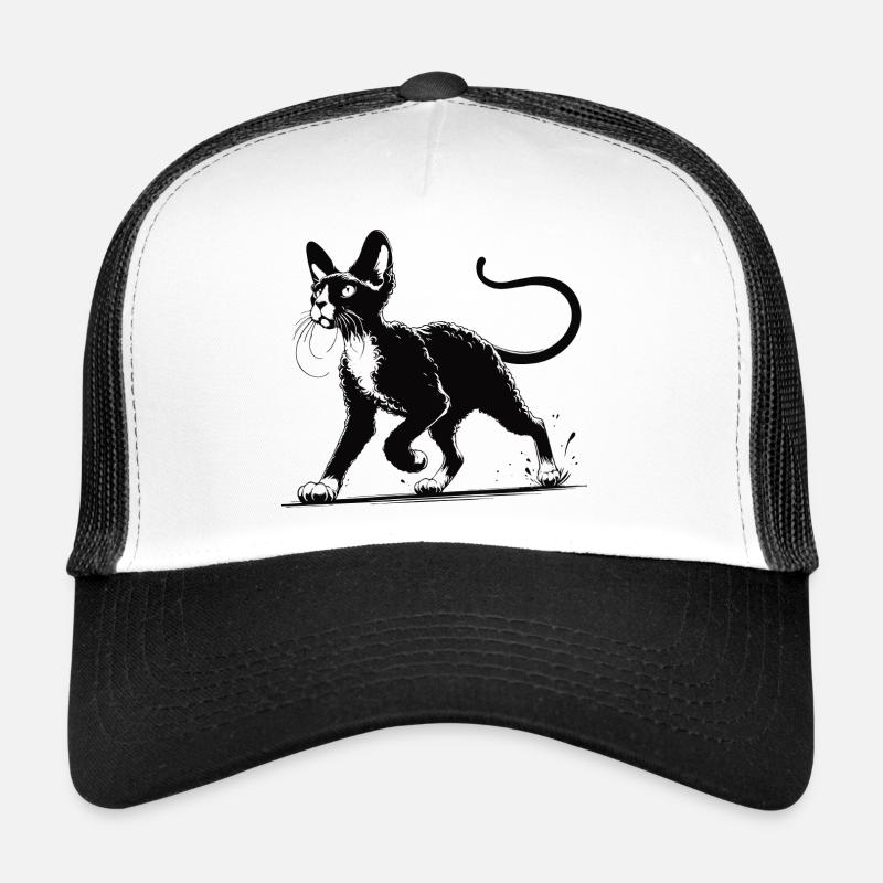 Devon Rex Design – Charmant und einzigartig Trucker Cap
