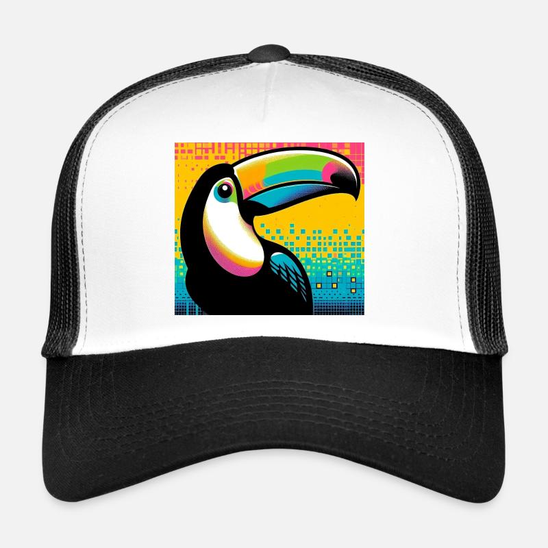 toucan Casquette trucker 
