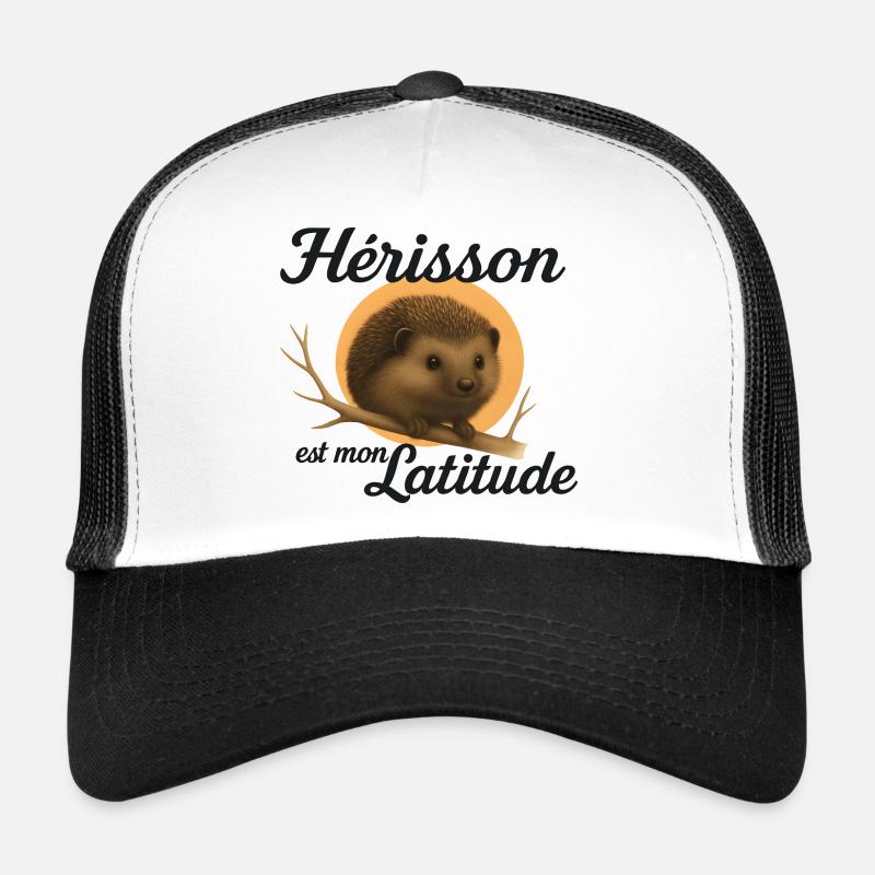 Hérisson en Latitude Casquette trucker 
