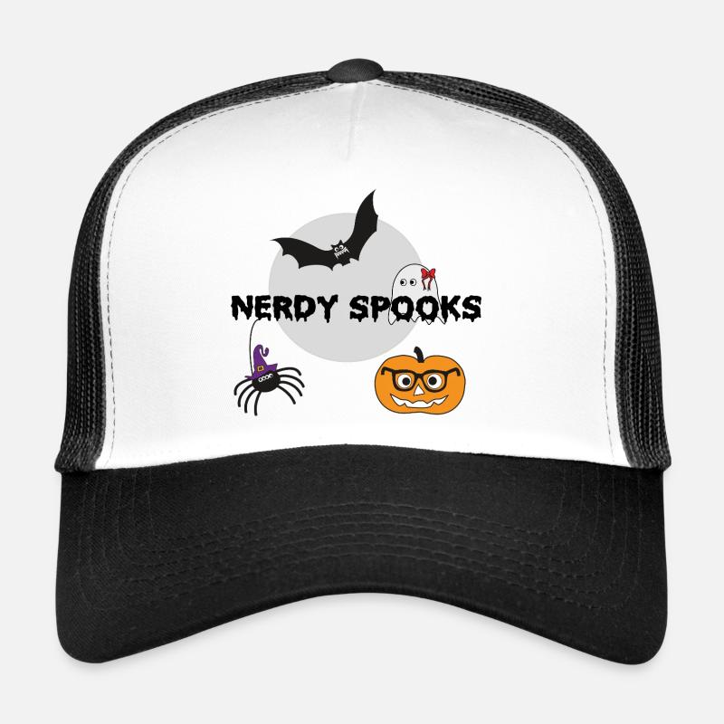Espions ringards - Casquette trucker  - blanc/noir