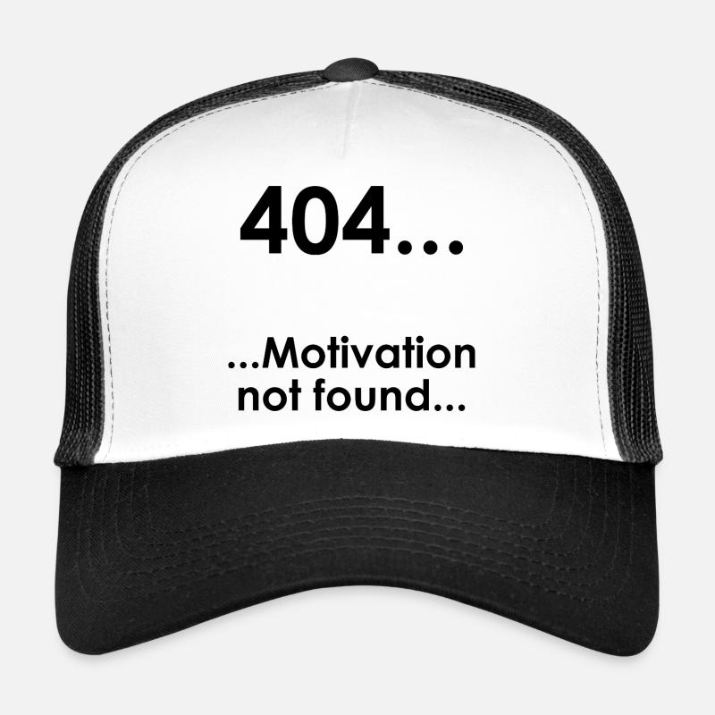 Université disant « Error404 » Cadeau étudiant, Étudiants Casquette trucker 
