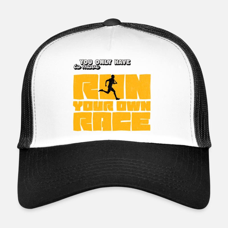 Courez votre propre course – Motivation Shirt Running Casquette trucker