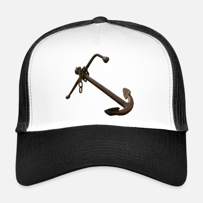 Ancre Nautique Rouillée Casquette trucker 