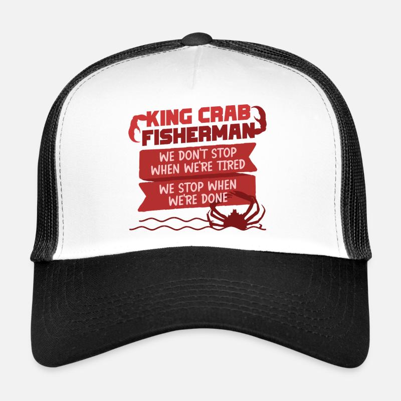 Crabe royal d’Alaska Casquette trucker 