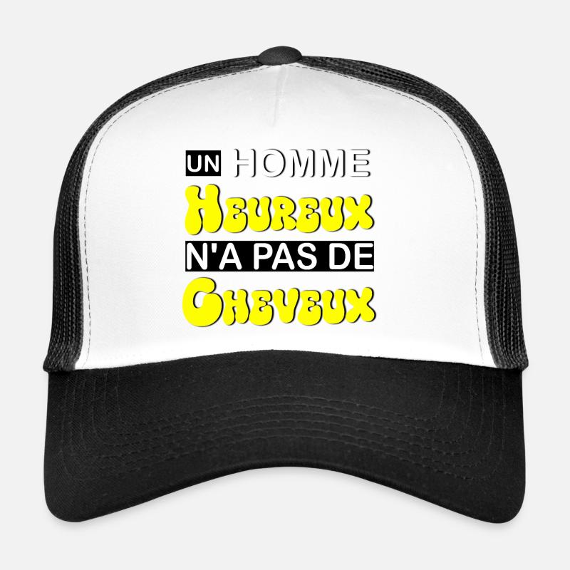 Ein glücklicher Mann hat keine Haare Trucker Cap