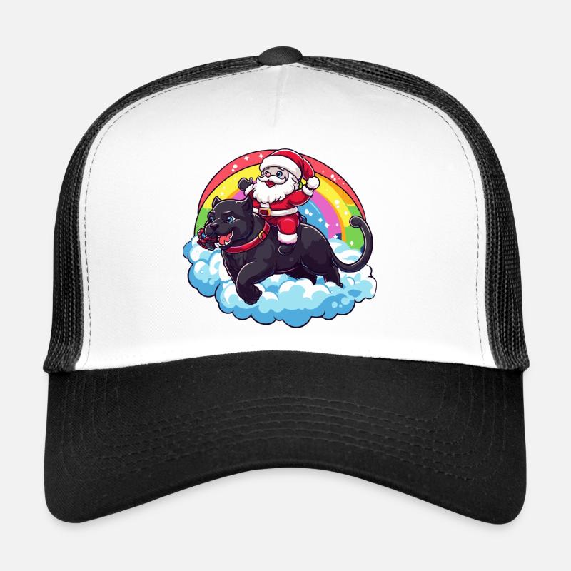 Noël du Père Noël Panthère Casquette trucker 