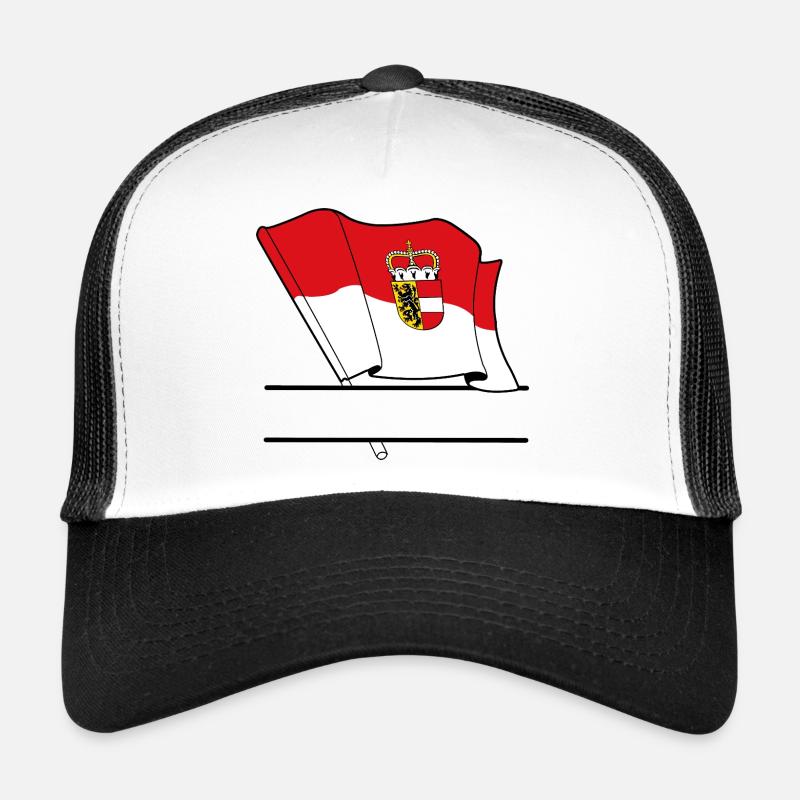 Drapeau de Salzbourg – Espace de noms Casquette trucker 