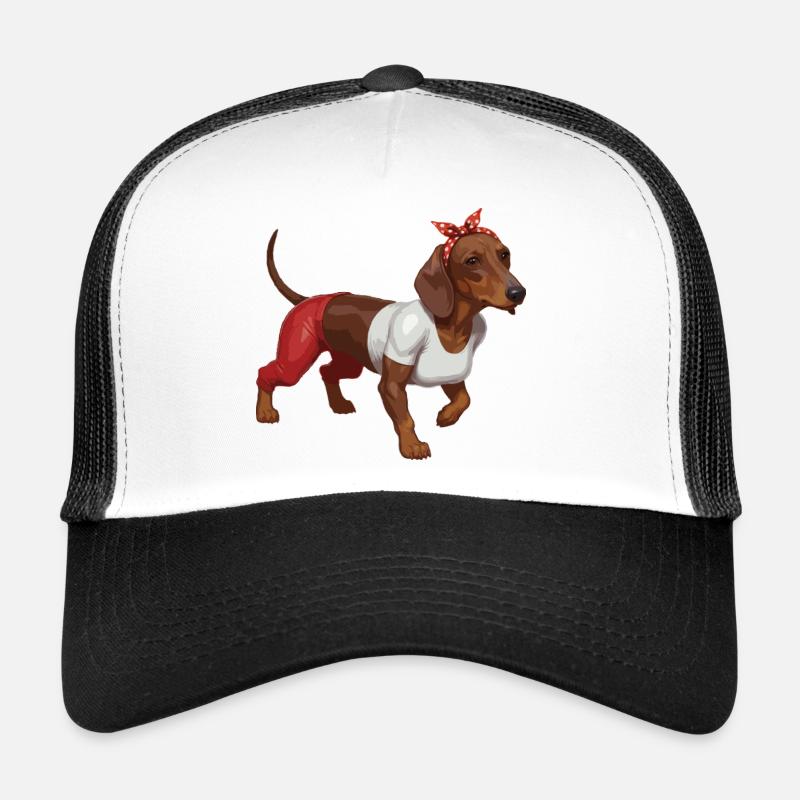 Dackel, Pinup-Dackel, Trucker Cap
