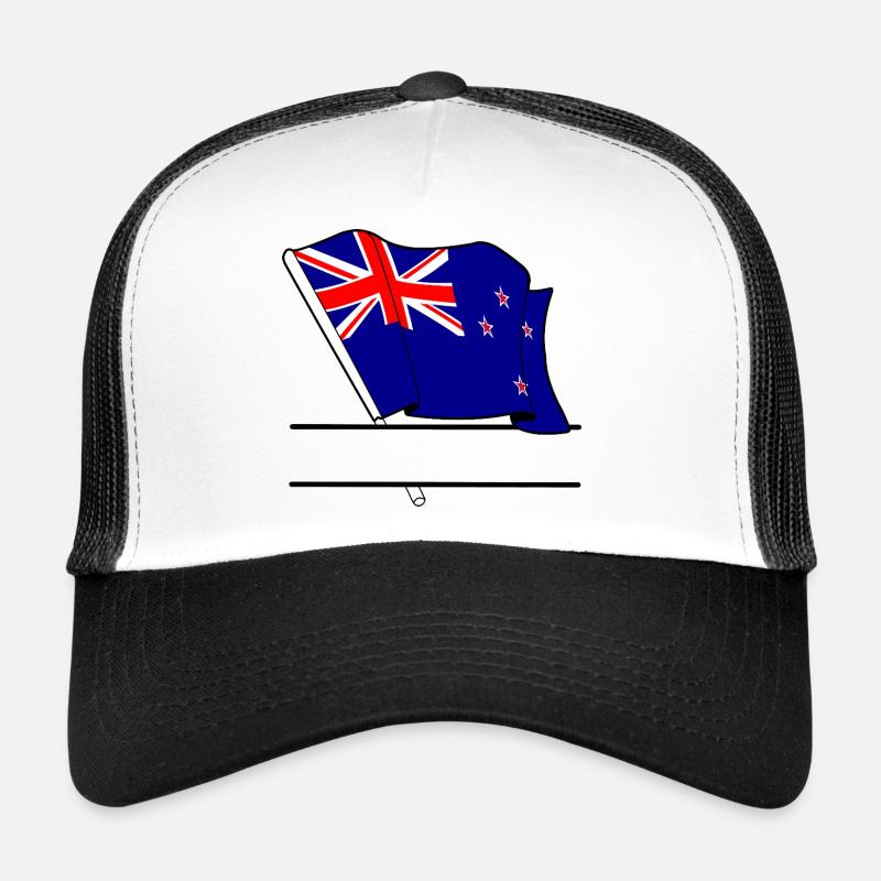 Nouvelle-Zélande – Espace textuel Casquette trucker 