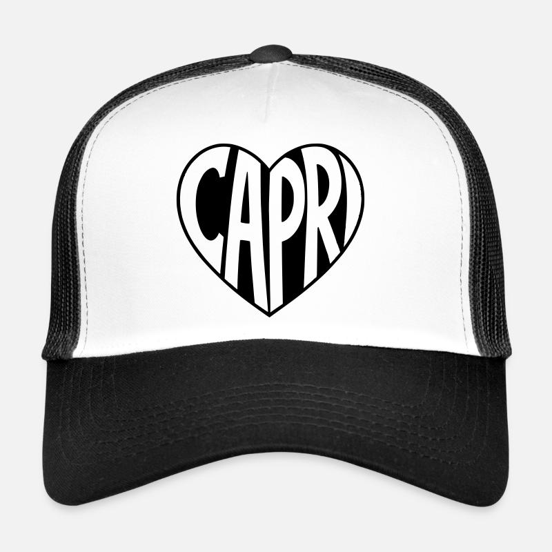 Capri Heart Trucker Cap