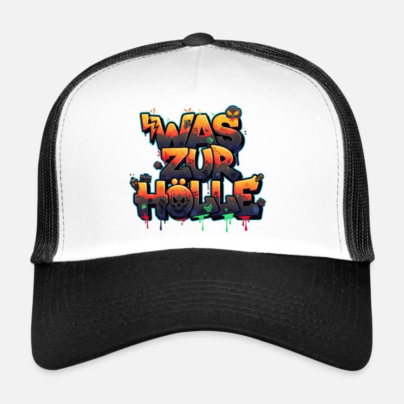 Hell, Devils & Demons Urban Street Art Graffiti Trucker Cap