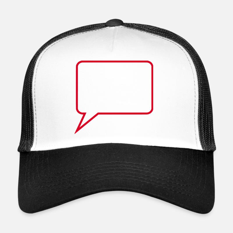 Sprechblase_Comic_rot2 Trucker Cap