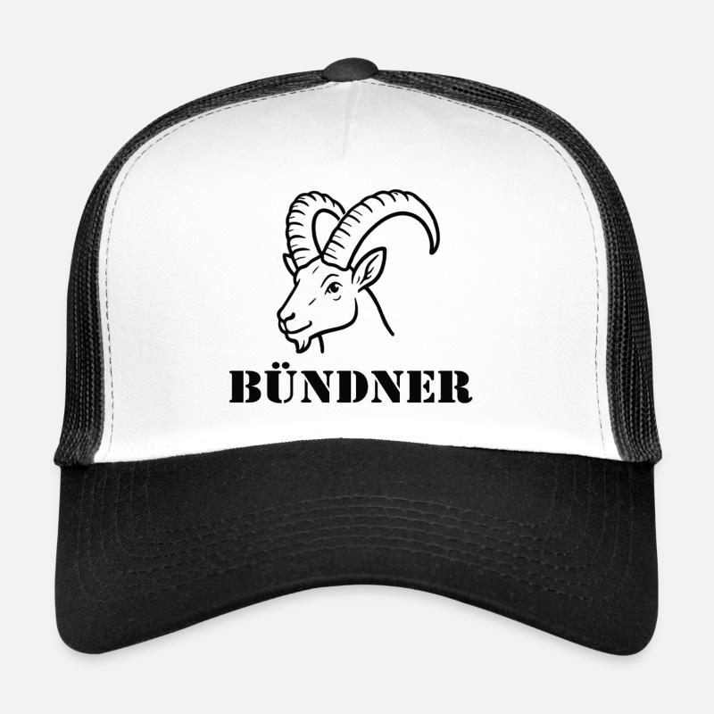 Grisons Alpine Bock Casquette trucker 