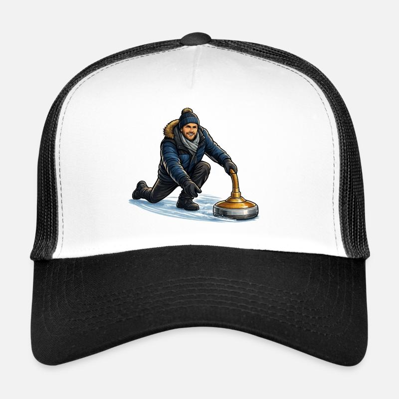 Wintercurling Kraft Trucker Cap