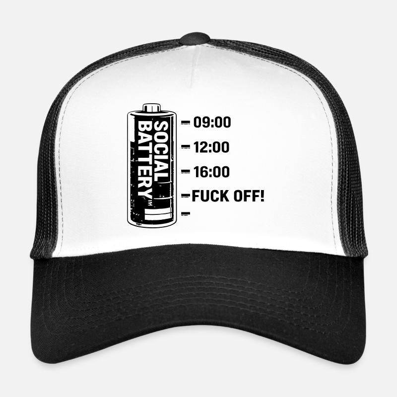 Baterie sociale Casquette trucker 