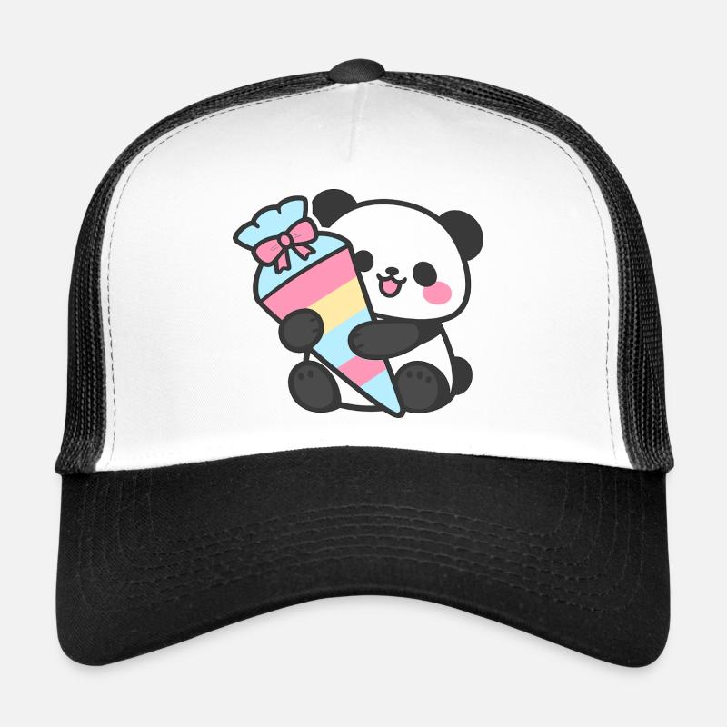 1st Grade Panda School Enrollment Gift 2026 Trucker Cap