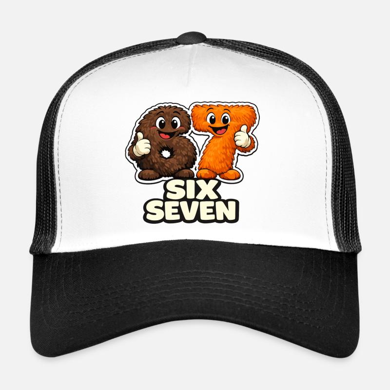 67 Six Seven Meme Monkey Tendance virale Casquette trucker 