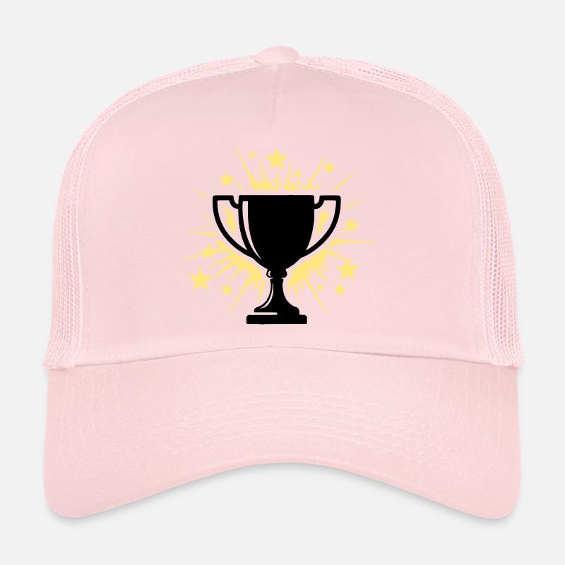 Étoiles du trophée vainqueur de la coupe Casquette trucker 