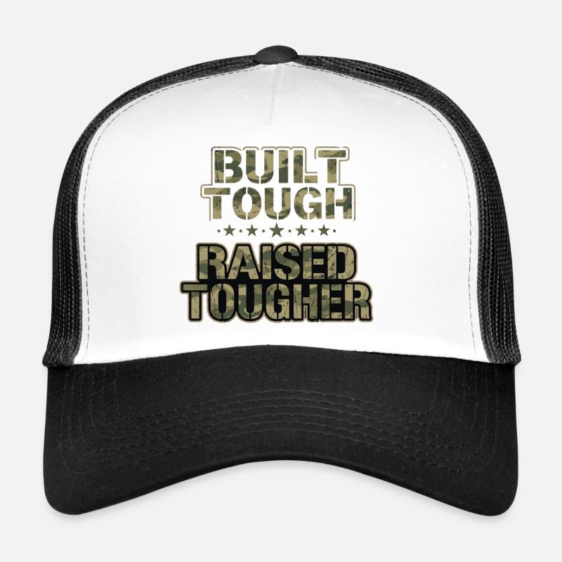 Army Mama Built Tough Raised Tougher Trucker Cap