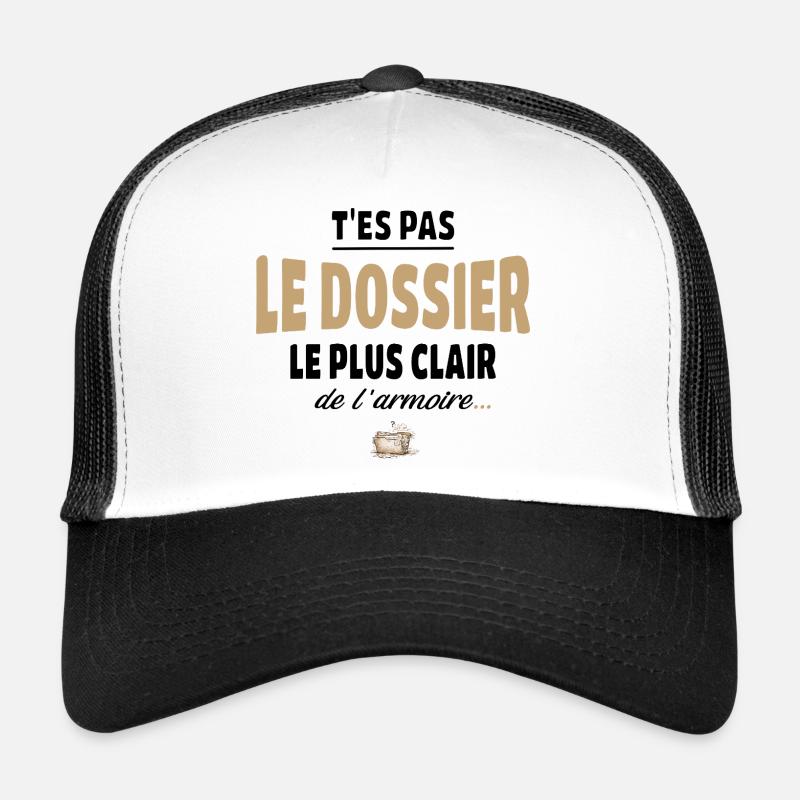 T’es pas le dossier le plus clair de l’armoire Casquette trucker 