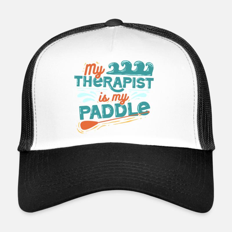 Stand up Paddle - Casquette trucker  - blanc/noir