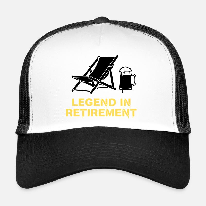 Retired Legend Rente Liegestuhl Trucker Cap