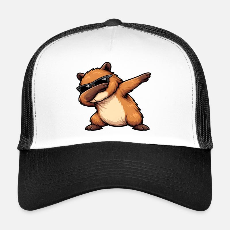 Tamponnement du capybara Casquette trucker 