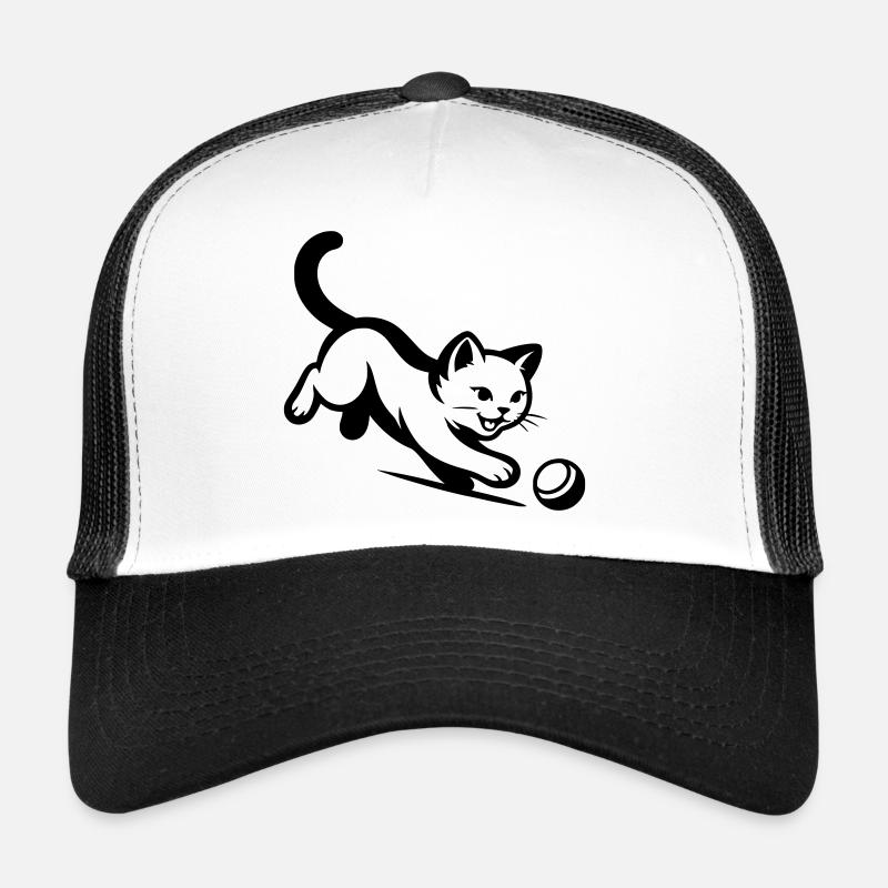 Chat Casquette trucker 