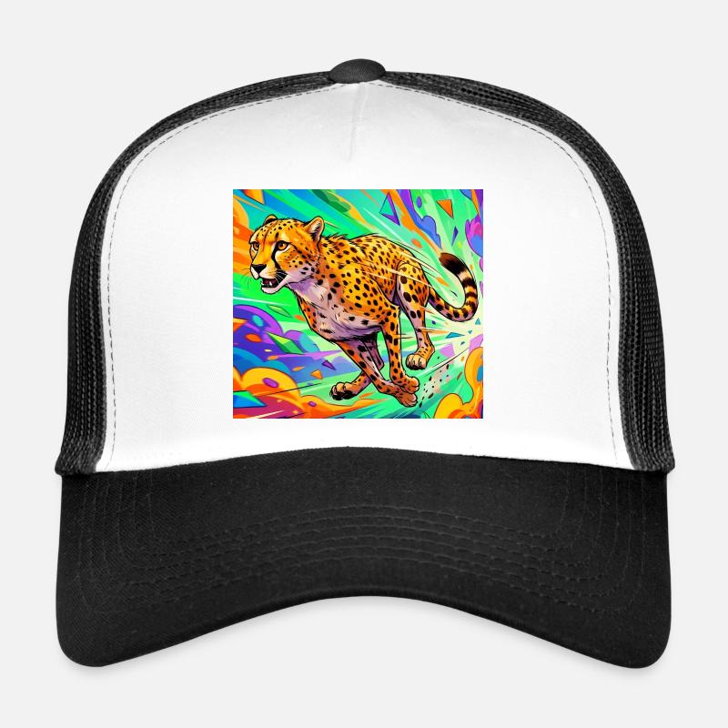 cheetah Trucker Cap