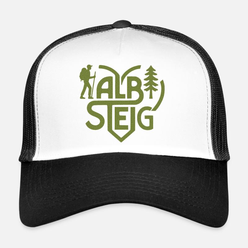 Albsteig Heart Forest Path Trucker Cap