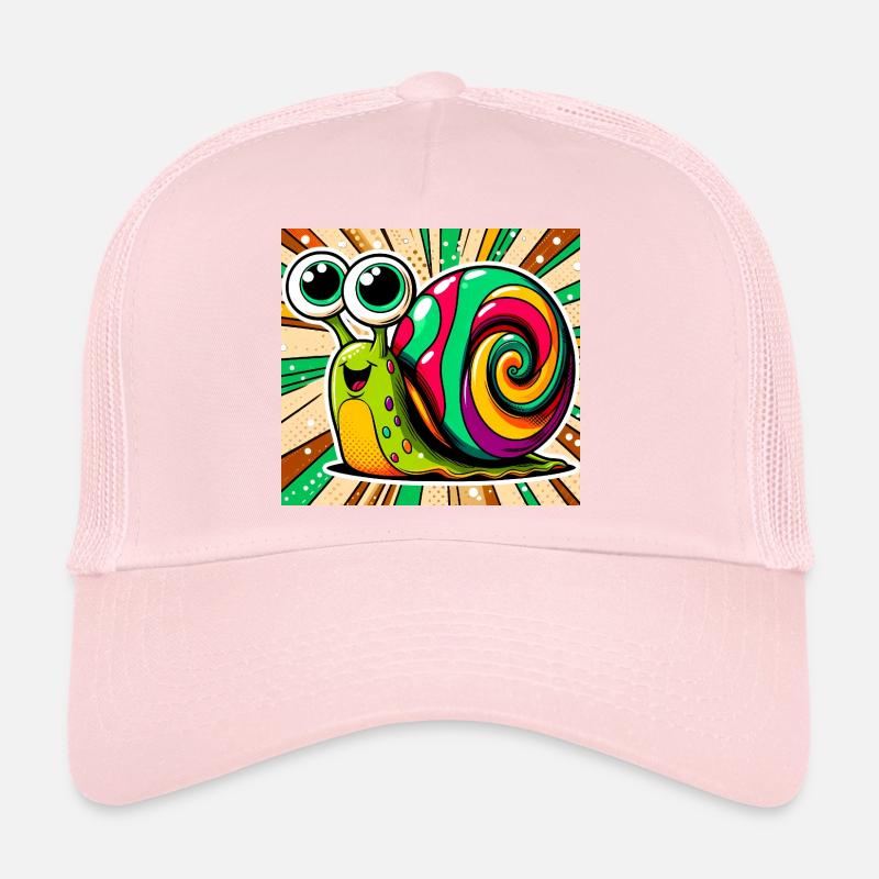Escargot Casquette trucker 