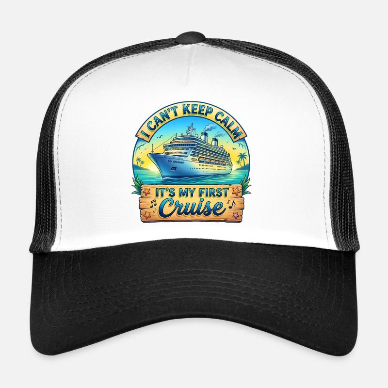 Je n’arrive pas à rester calme, c’est ma première K Casquette trucker 