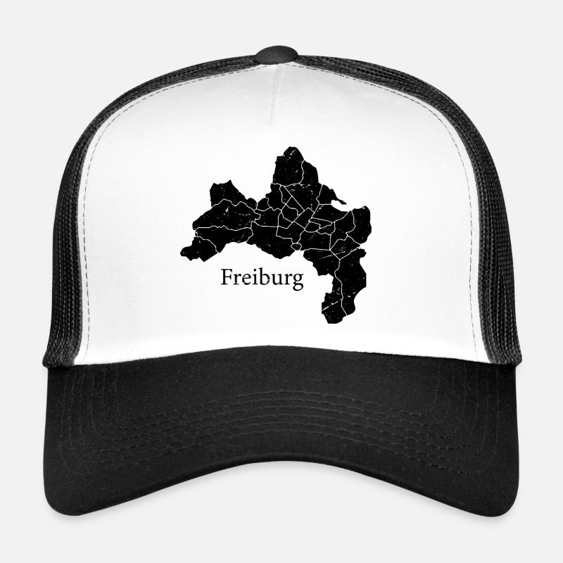 Freiburg Map Trucker Cap