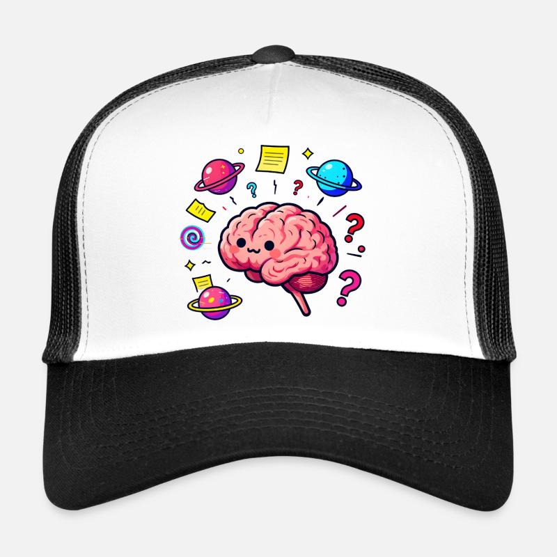 Kawaii Kosmisches Gehirn Trucker Cap