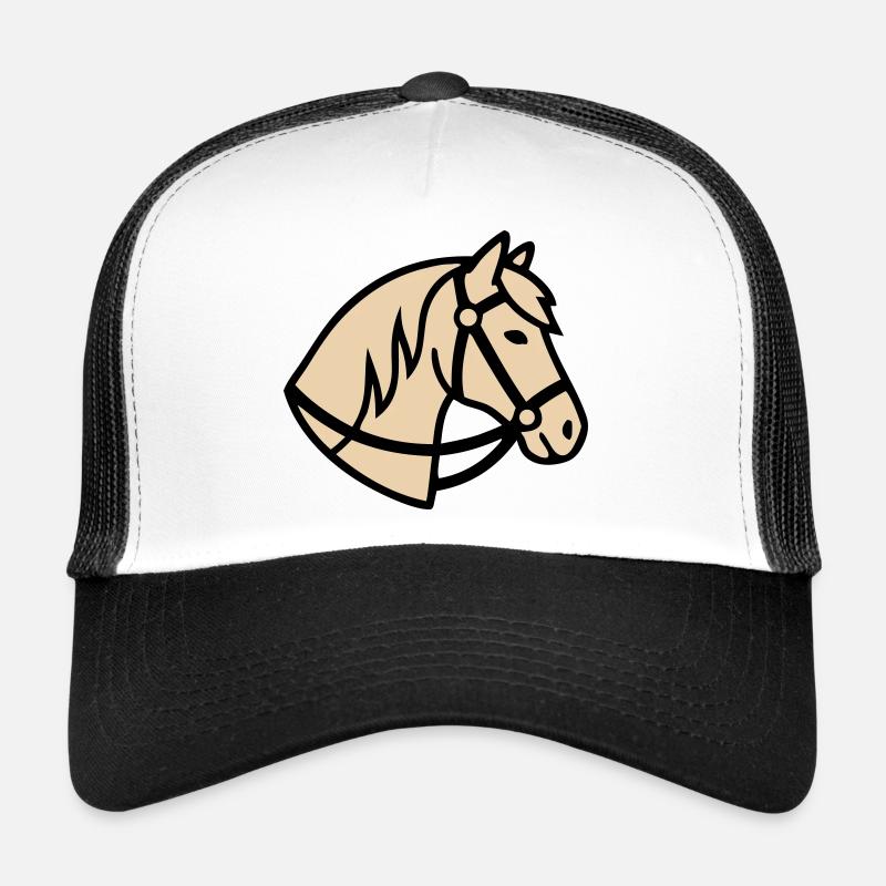 Logo de l’éleveur de chevaux Pony Head Casquette trucker 