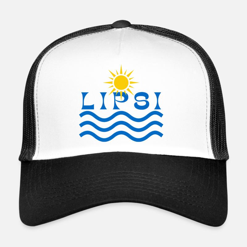 Lipsi Sun waves  Trucker Cap