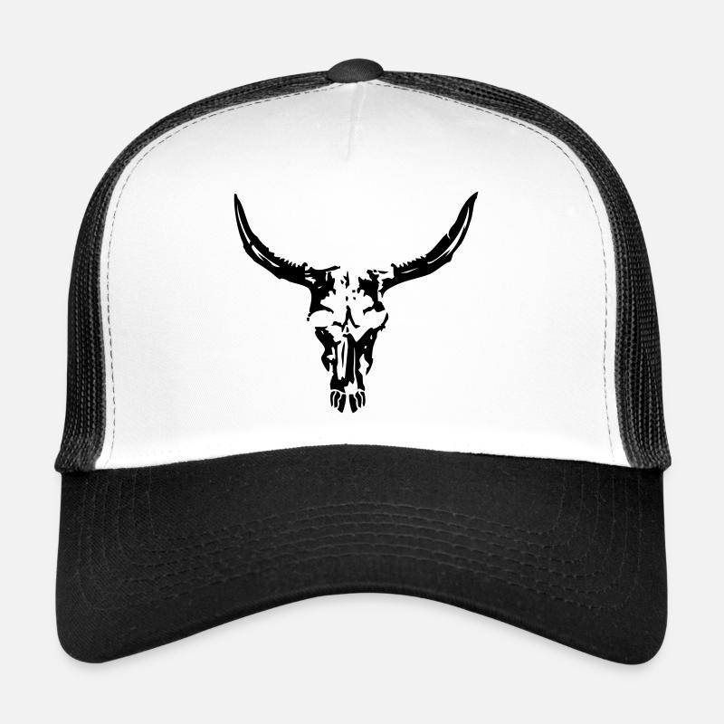 BULL SKULL Trucker Cap