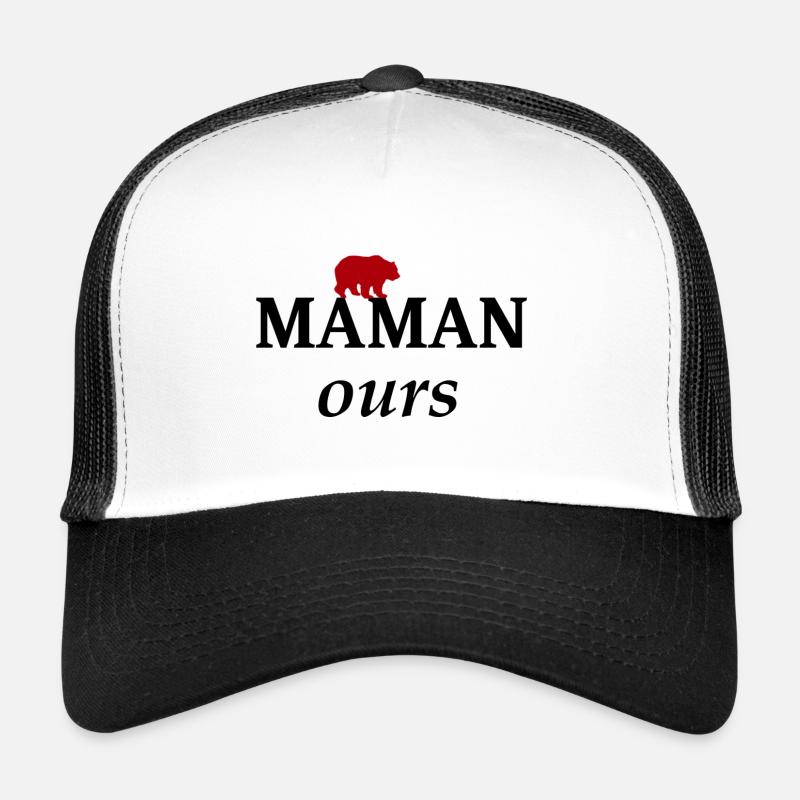 MAMAN ours - Ours Casquette trucker 