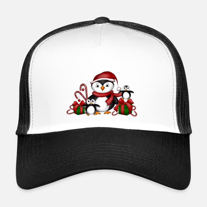 Noël des pingouins Casquette trucker 