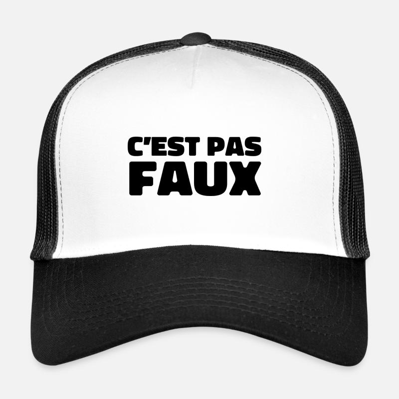 C'est Pas Faux Casquette trucker 