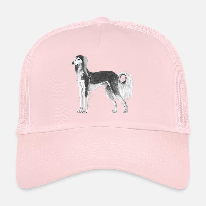 Lévrier persan Casquette trucker 