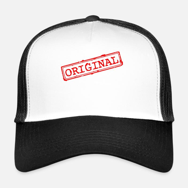 Timbre d'origine Casquette trucker 