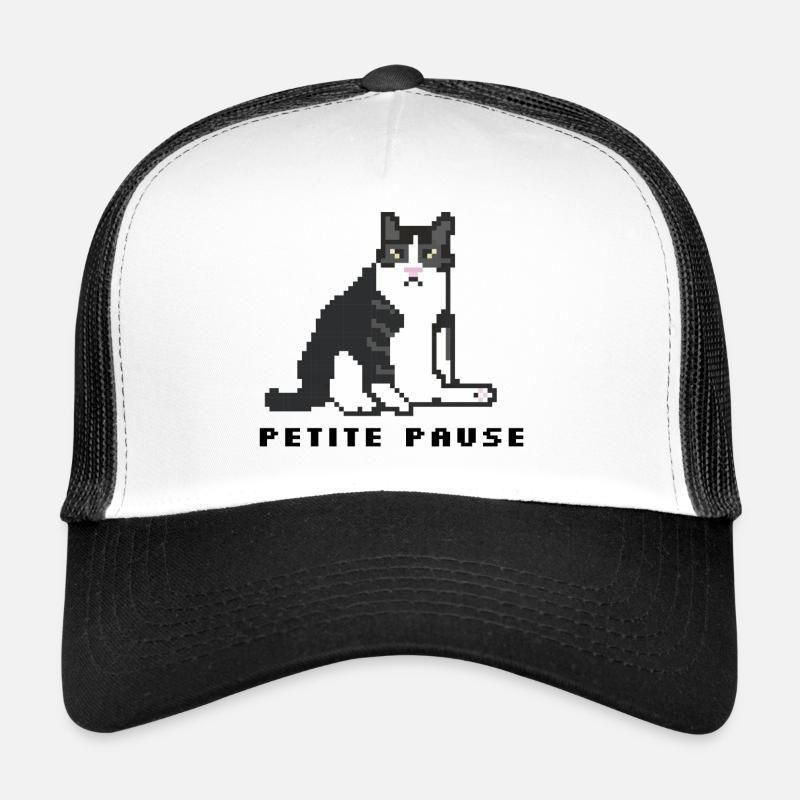 gros chat Casquette trucker 